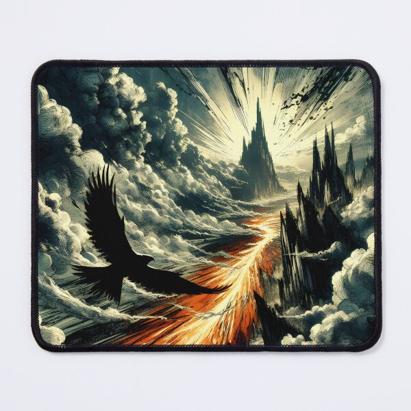 Item preview, Flying Falcon, Ai Generated Art designed and sold by ACC .