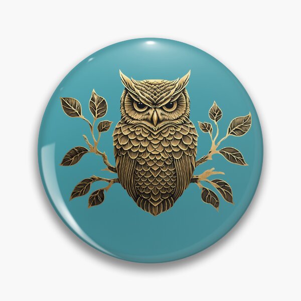 Item preview, MYSTERIOUS GOLDEN OWL designed and sold by WendyMaree.