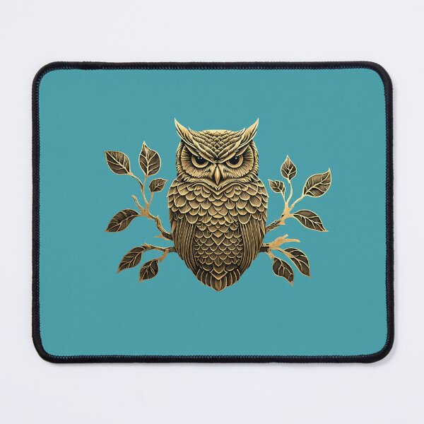 Item preview, MYSTERIOUS GOLDEN OWL designed and sold by WendyMaree.