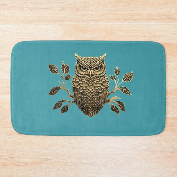 Item preview, MYSTERIOUS GOLDEN OWL designed and sold by WendyMaree.