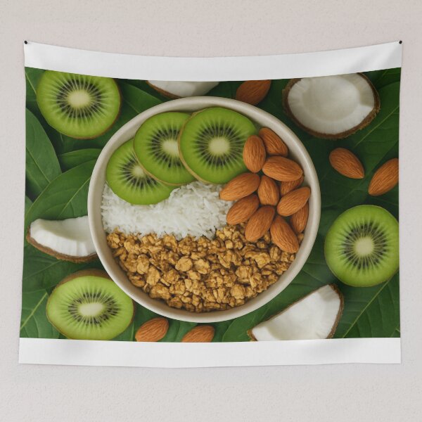 Item preview, EAT HEALTHY SMILE HAPPILY designed and sold by Fabrifrank.