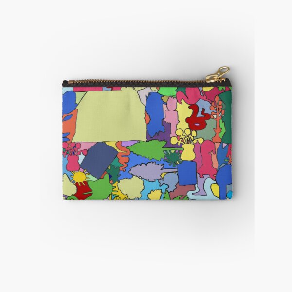 Item preview, Bold Blurry Block print of compiled Kids drawings designed and sold by Think-In-Yellow.
