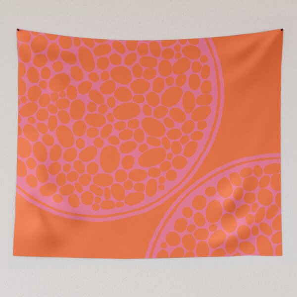 Item preview, Organic 3 in Pink and Orange designed and sold by LAEC-Shop.