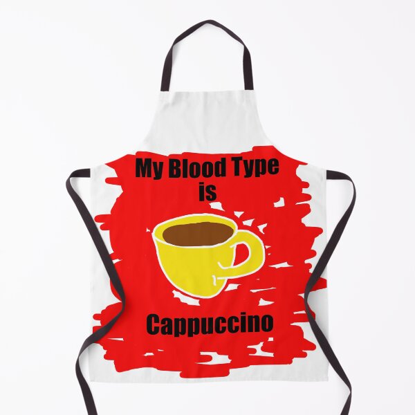 Item preview, My blood type is Cappuccino designed and sold by Visual-Minds.