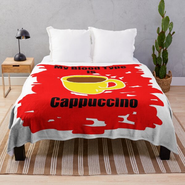 Item preview, My blood type is Cappuccino designed and sold by Visual-Minds.
