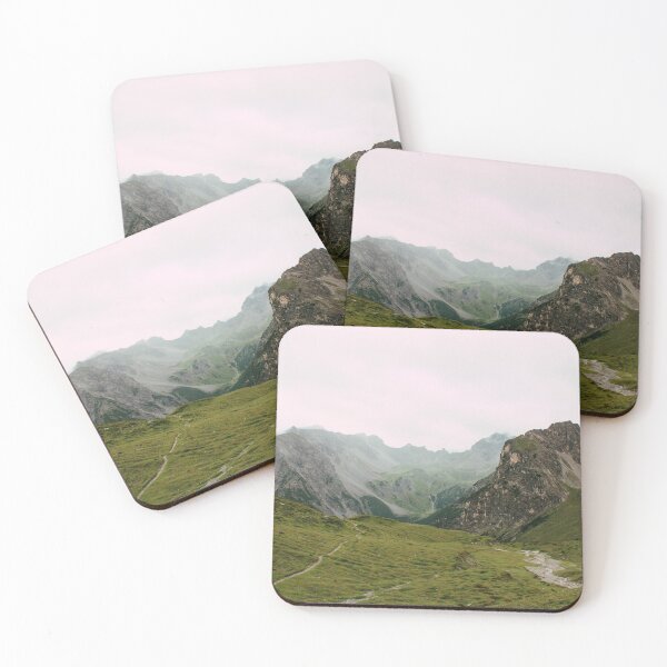 Item preview, Hiking trail through alpine high valley designed and sold by rhosbahu.