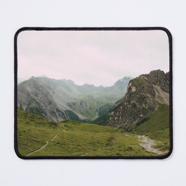 Item preview, Hiking trail through alpine high valley designed and sold by rhosbahu.