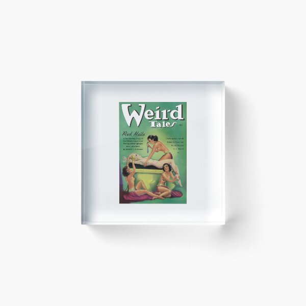 Item preview, Comic Book Cover Vintage Weird Tales Magazine July 1936  Margaret Brundage cover designed and sold by TeeARTHY.