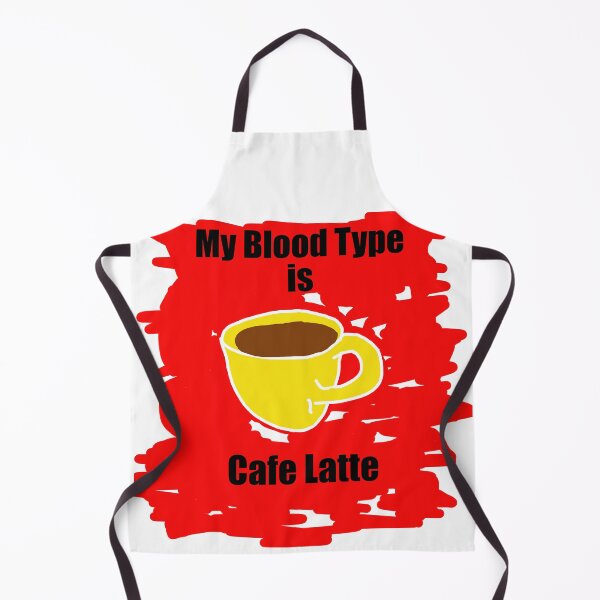 Item preview, My blood type is Cafe Latte designed and sold by Visual-Minds.