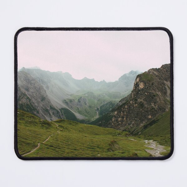 Item preview, Path through the green high mountain valley designed and sold by rhosbahu.