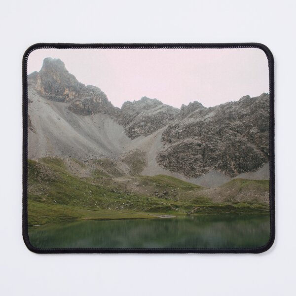 Item preview, Mirror-smooth mountain lake in the high mountains designed and sold by rhosbahu.