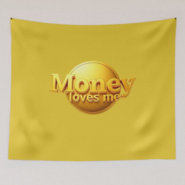 Item preview, "Money Loves Me - Power & Elegance Design" designed and sold by Pink-Magic-3.