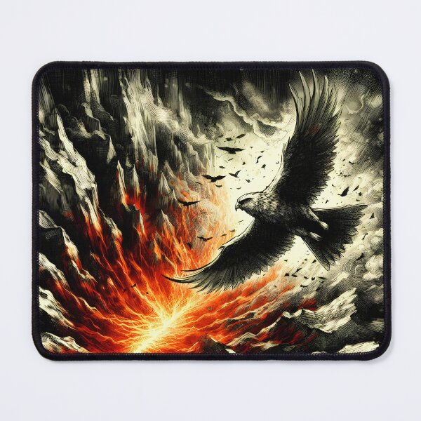 Item preview, Flying Falcon, Ai Generated Art designed and sold by ACC .