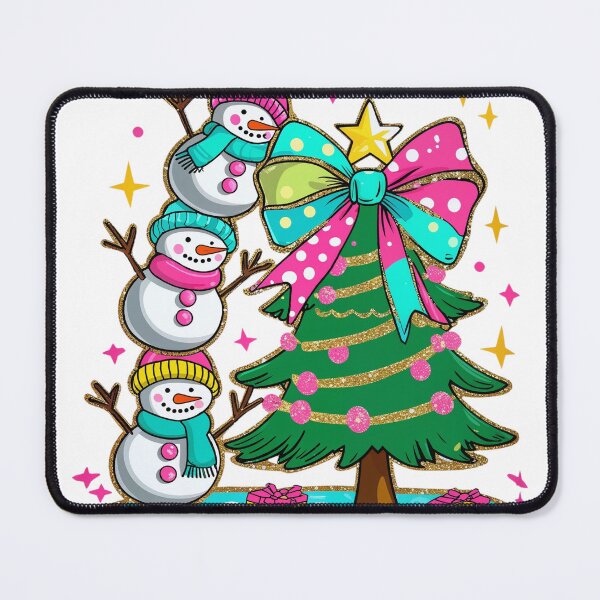 Item preview, Snowmen Decorating a Tree designed and sold by PixelExpressStudio.