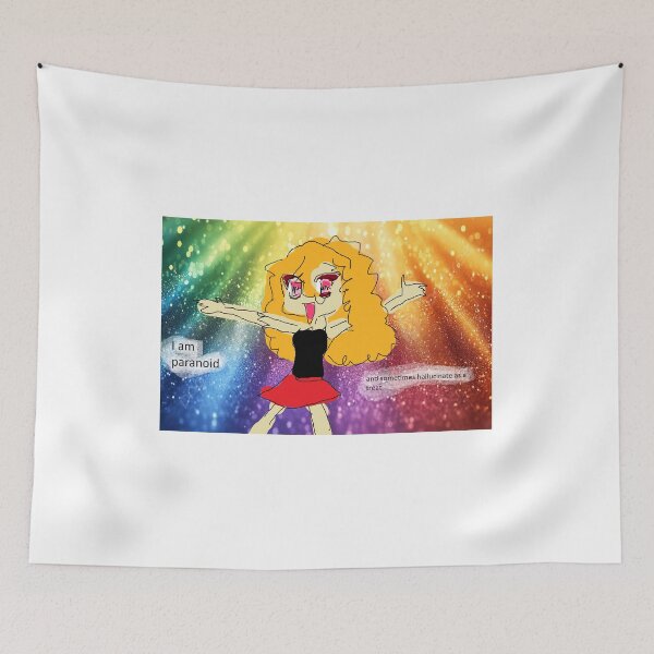 Item preview, i am paranoid and sometimes hallucinate designed and sold by E-Shu.