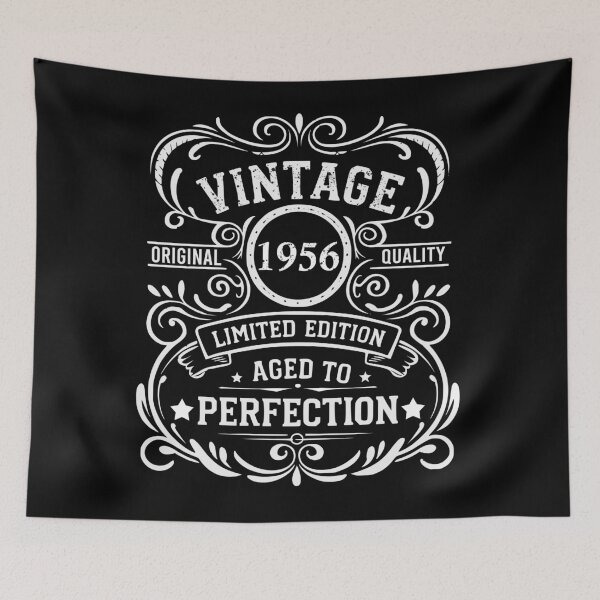 Item preview, Born in 1956 vintage 70th birthday whiskey themed designed and sold by Alexaltay.