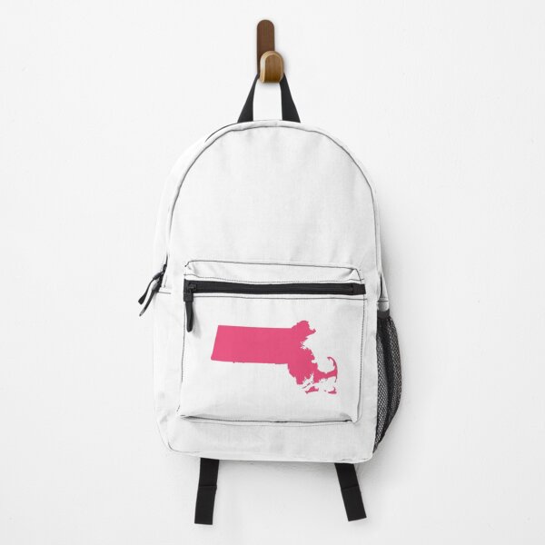 Item preview, Massachusetts Map Silhouette – Minimal Pink designed and sold by Paper Drip.
