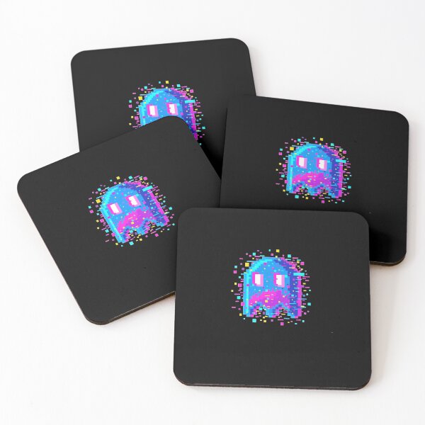 Item preview, PixelGlitchGhost|RetroGamingNeon|DigitalGlitch|8bitGlitchArt|GamingMascot designed and sold by DarkNight9.