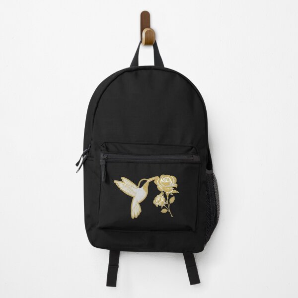 Item preview, The Essence of Gold: A Hummingbird's Delight designed and sold by EliVibe-Apparel.