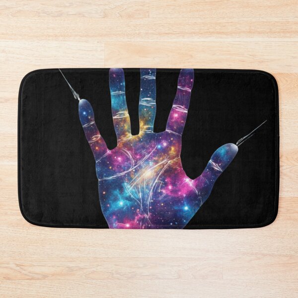Item preview, Cosmic Handprint of Destiny: The Luminous Soul Print - Galaxy Stars & Spiritual Energy designed and sold by MonaRose_Art.