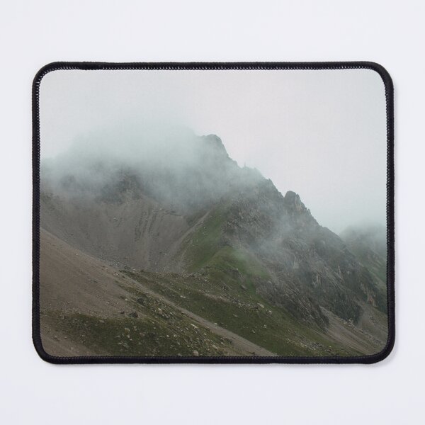 Item preview, Wisps of fog over a rocky ridge designed and sold by rhosbahu.