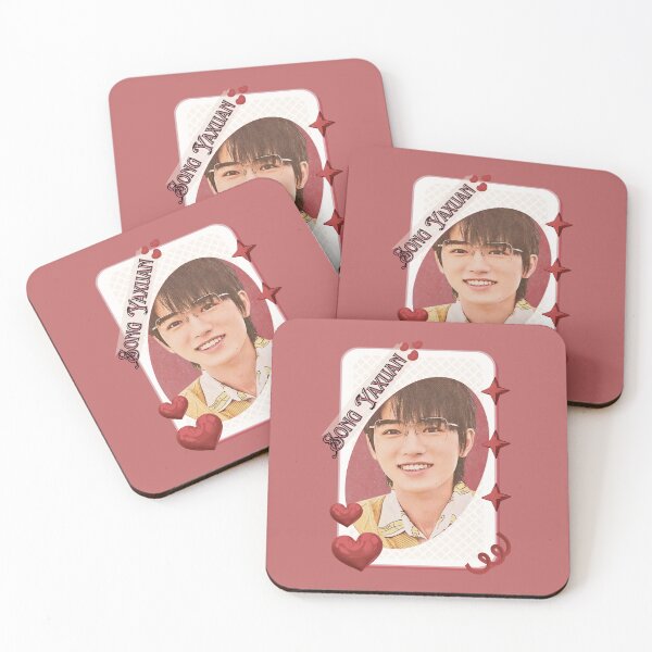 Item preview, Song Yaxuan (宋亚轩) Chinese Actor Cdrama Chinese Entertainment Card Red Aesthetic Collage Design designed and sold by AJUNICE STUDIO.