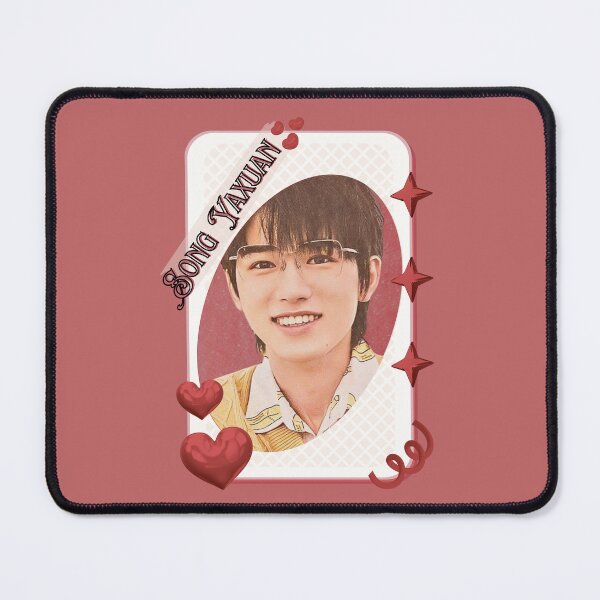 Item preview, Song Yaxuan (宋亚轩) Chinese Actor Cdrama Chinese Entertainment Card Red Aesthetic Collage Design designed and sold by AJUNICE STUDIO.