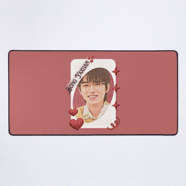 Item preview, Song Yaxuan (宋亚轩) Chinese Actor Cdrama Chinese Entertainment Card Red Aesthetic Collage Design designed and sold by AJUNICE STUDIO.