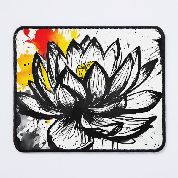 Item preview, Sketch Lotus Blossom designed and sold by Sharon Schwalbe.