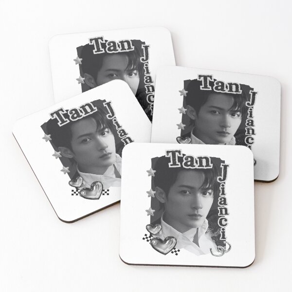 Item preview, Tan Jianci (檀健次) Chinese Actor Cdrama Chinese Entertainment Black and White Collage Digital Art Portrait designed and sold by AJUNICE STUDIO.