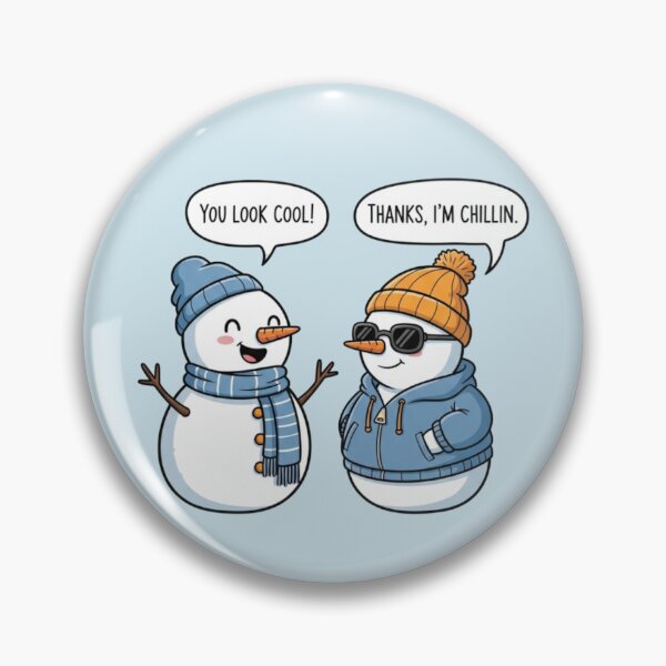 Item preview, Cool Snowman Friends designed and sold by LyssasMindArt.