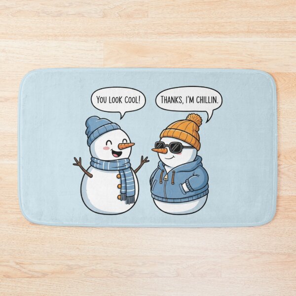 Item preview, Cool Snowman Friends designed and sold by LyssasMindArt.