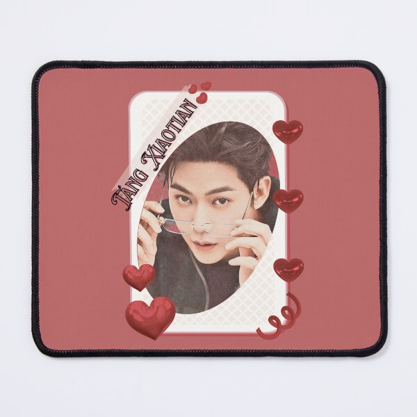 Item preview, Tang Xiaotian (唐晓天) Chinese Actor Cdrama Chinese Entertainment Card Red Aesthetic Collage Design designed and sold by AJUNICE STUDIO.
