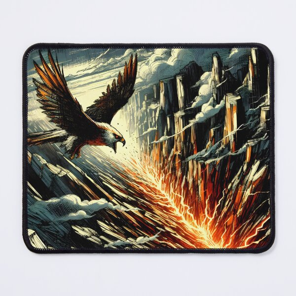 Item preview, Flying Falcon, Ai Generated Art designed and sold by ACC .