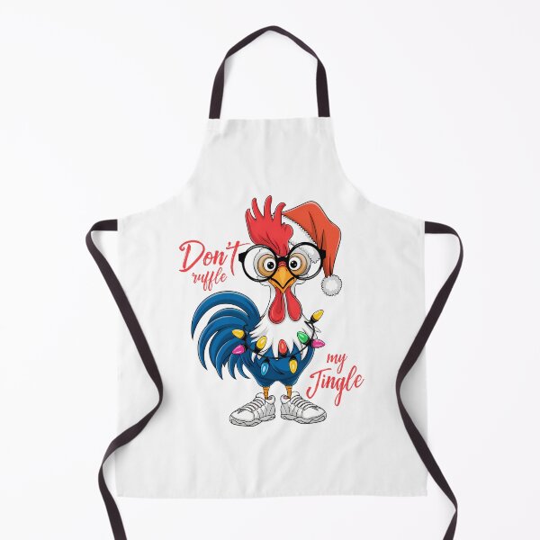 Item preview, Funny Rooster Christmas Tee | Don’t Ruffle My Jingle Holiday designed and sold by LightCoverSame.