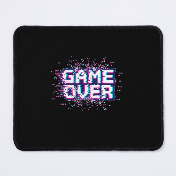Item preview, GameOverGlitchArt|Abstract End Screen|Neon Cyberpunk|Vector Fragmentation|Gaming Typography designed and sold by DarkNight9.