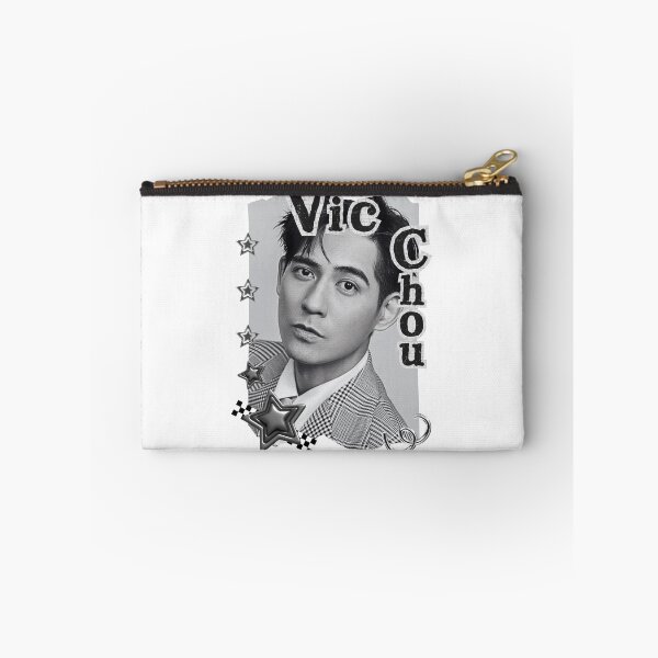 Item preview, Vic Chou Taiwanese Actor Chinese Actor Cdrama Chinese Entertainment Black and White Collage Digital Art Portrait designed and sold by AJUNICE STUDIO.