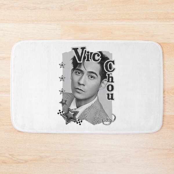 Item preview, Vic Chou Taiwanese Actor Chinese Actor Cdrama Chinese Entertainment Black and White Collage Digital Art Portrait designed and sold by AJUNICE STUDIO.