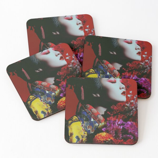 Item preview, Geisha - glamorous fashion portrait designed and sold by KsaveraArt.