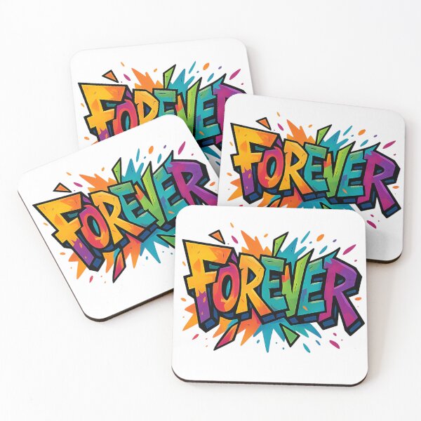 Item preview, Forever Graffiti Art – Colorful Bold Street Style Design designed and sold by Gletschie.