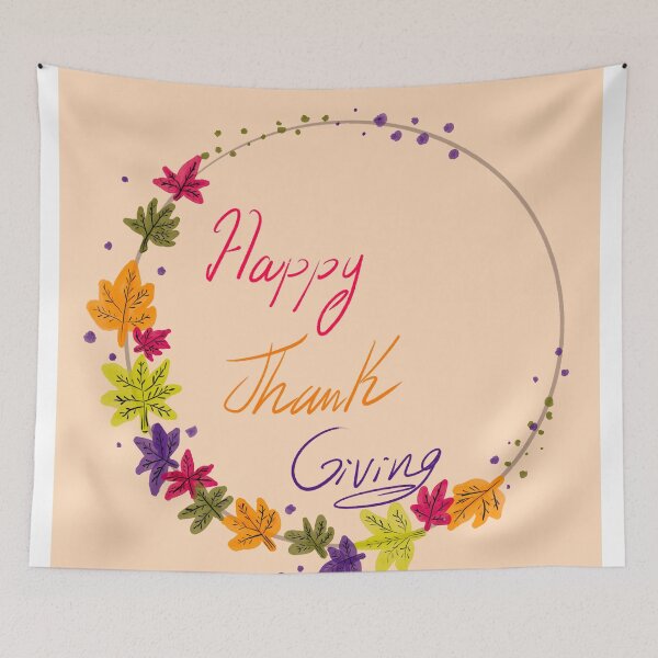 Item preview, N 2 Happy thank giving art gift designed and sold by tenkenryujin.