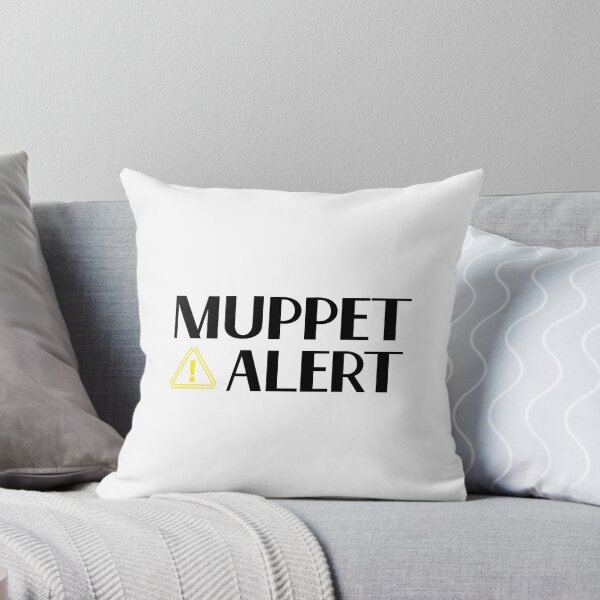 Item preview, Muppet Alert – British Slang Humour T designed and sold by TalkTee Me.