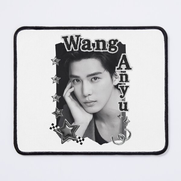Item preview, Wang Anyu (王安宇) Chinese Actor Cdrama Chinese Entertainment Black and White Collage Digital Art Portrait designed and sold by AJUNICE STUDIO.