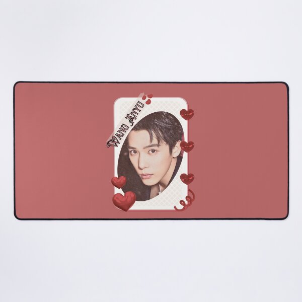 Item preview, Wang Anyu (王安宇) Chinese Actor Cdrama Chinese Entertainment Card Red Aesthetic Collage Design designed and sold by AJUNICE STUDIO.