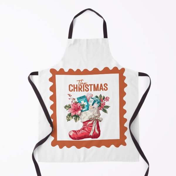 Item preview, Funny Pharmacy Christmas Stocking Art designed and sold by Anastasiia Yurevych.