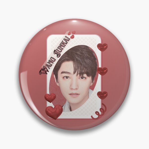 Item preview, Wang Junkai (王俊凯) (Karry Wang) Chinese Actor Cdrama Chinese Entertainment Card Red Aesthetic Collage Design designed and sold by AJUNICE STUDIO.