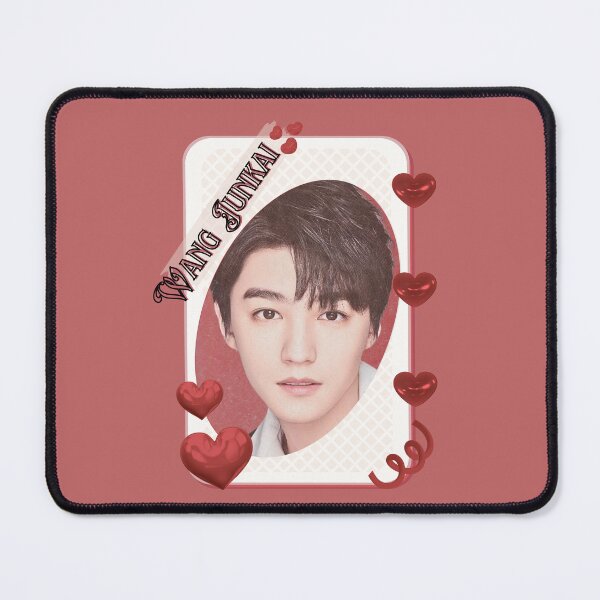 Item preview, Wang Junkai (王俊凯) (Karry Wang) Chinese Actor Cdrama Chinese Entertainment Card Red Aesthetic Collage Design designed and sold by AJUNICE STUDIO.