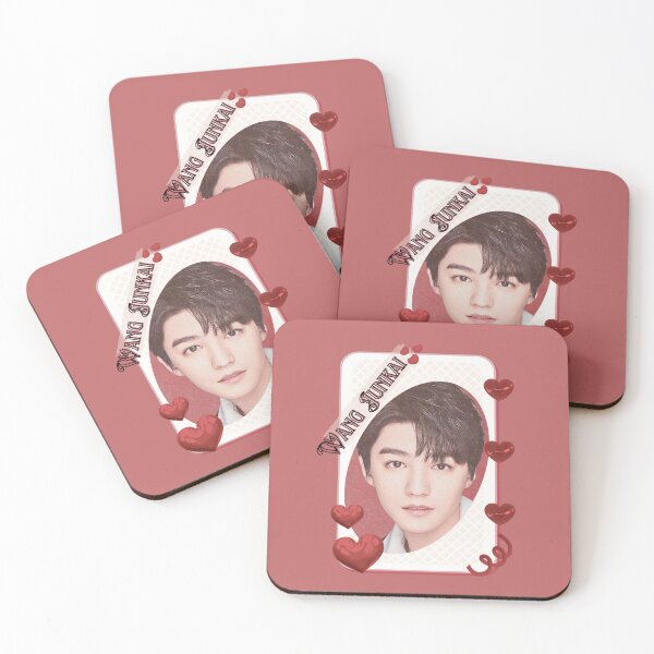 Item preview, Wang Junkai (王俊凯) (Karry Wang) Chinese Actor Cdrama Chinese Entertainment Card Red Aesthetic Collage Design designed and sold by AJUNICE STUDIO.
