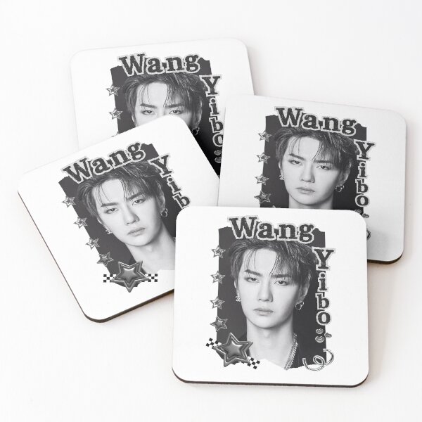 Item preview, Wang Yibo (王一博) Chinese Actor Cdrama Chinese Entertainment Black and White Collage Digital Art Portrait designed and sold by AJUNICE STUDIO.