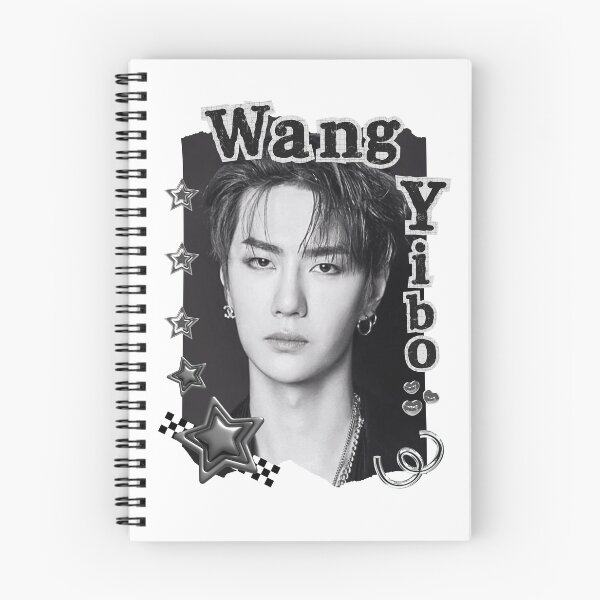 Item preview, Wang Yibo (王一博) Chinese Actor Cdrama Chinese Entertainment Black and White Collage Digital Art Portrait designed and sold by AJUNICE STUDIO.